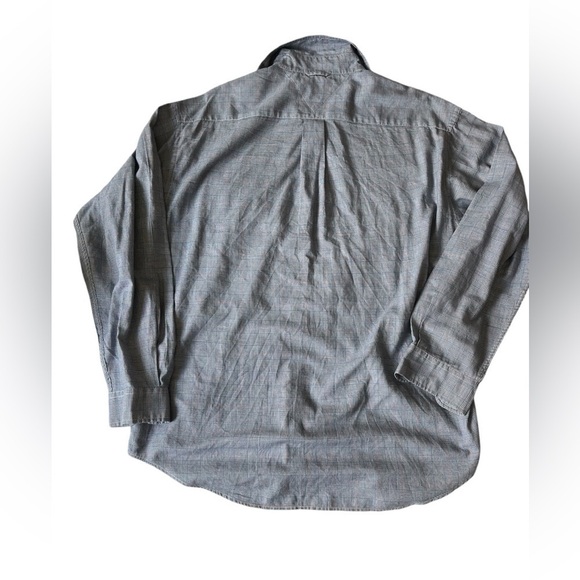 Vintage 90s Tommy Hilfiger Collar Button-Up Men’s Dress Shirt Size Large - Picture 2 of 8